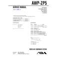 SONY AWPZP5 Instrukcja Serwisowa