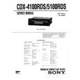 SONY CDX4100RDS Instrukcja Serwisowa