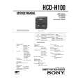 SONY HCDH100 Instrukcja Serwisowa