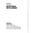 SONY BVW-D600P VOLUME 2 Instrukcja Serwisowa