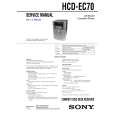 SONY HCD-EC70 Instrukcja Serwisowa