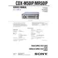 SONY CDX-M50IP Instrukcja Serwisowa