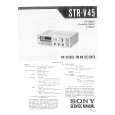 SONY STR-V45 Instrukcja Serwisowa