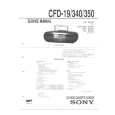 SONY CFD350 Instrukcja Serwisowa