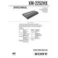 SONY XM2252HX Instrukcja Obsługi
