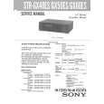 SONY STRGX50ES Instrukcja Serwisowa