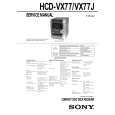 SONY HCD-VX77 Instrukcja Serwisowa
