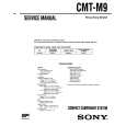 SONY CMT-M9 Instrukcja Serwisowa