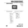 SONY WMEX660 Instrukcja Serwisowa