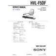 SONY HVLF5DF Instrukcja Serwisowa