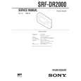 SONY SRFDR2000 Instrukcja Serwisowa