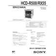 SONY HCDR500 Instrukcja Serwisowa