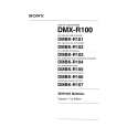 SONY DMX-R100 VOLUME 2 Instrukcja Serwisowa