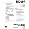 SONY DHC-MD7 Instrukcja Serwisowa