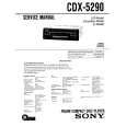 SONY CDX-5290 Instrukcja Serwisowa