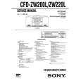 SONY CFDZW200L Instrukcja Serwisowa