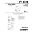 SONY HVLFDH4 Instrukcja Serwisowa