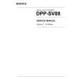 SONY DPPSV88 Instrukcja Serwisowa