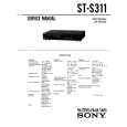 SONY ST-S311 Instrukcja Serwisowa