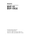 SONY BVF-10CE Instrukcja Serwisowa