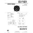 SONY XS-1021 Instrukcja Obsługi