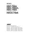 SONY HDC-700A Instrukcja Serwisowa