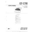 SONY ICFC780 Instrukcja Serwisowa