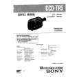 SONY CCD-TR54 Instrukcja Obsługi