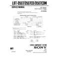 SONY LBTD507/CD/CDM Instrukcja Serwisowa