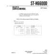 SONY STH6600D Instrukcja Serwisowa