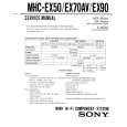 SONY MHC-EX90 Instrukcja Serwisowa