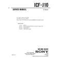 SONY ICF-J10 Instrukcja Serwisowa
