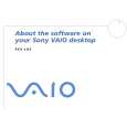 SONY PCV-LX2 VAIO Podręcznik Oprogramowania