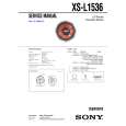 SONY XSL1536 Instrukcja Serwisowa