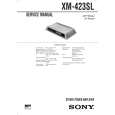 SONY XM423SL Instrukcja Serwisowa