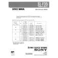 SONY SLF35 Katalog Części