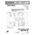 SONY PSLX63P Katalog Części