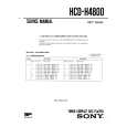 SONY MHC4800 Instrukcja Serwisowa