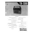 SONY TR-1300 Instrukcja Serwisowa