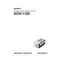 SONY XCH-1125 Instrukcja Serwisowa