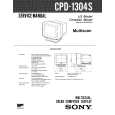 SONY CPD-1304S Instrukcja Obsługi