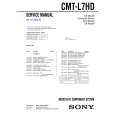 SONY CMTL77HD Instrukcja Serwisowa