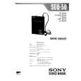 SONY SEQ50 Instrukcja Serwisowa