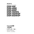 SONY DSR-400P VOLUME 2 Instrukcja Serwisowa
