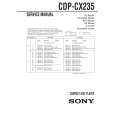 SONY CDP-CX235 Instrukcja Obsługi