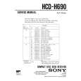SONY HCDH690 Instrukcja Serwisowa
