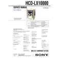 SONY HCD-LX10000 Instrukcja Serwisowa