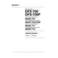 SONY DKDF-701 VOLUME 1 Instrukcja Serwisowa