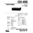 SONY CDX-4090 Instrukcja Serwisowa