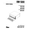 SONY VIW-5000 Instrukcja Serwisowa